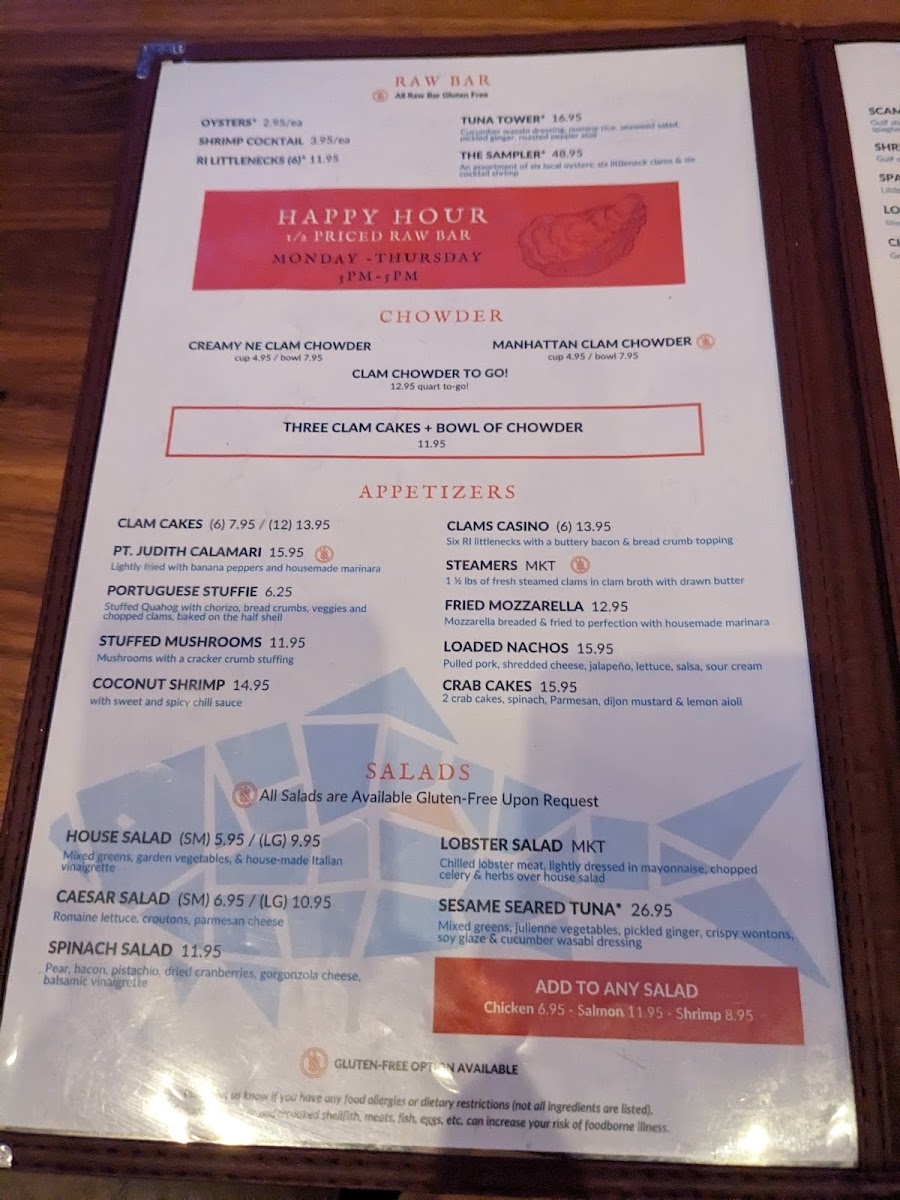 Menu Crow's Nest Restaurant-10