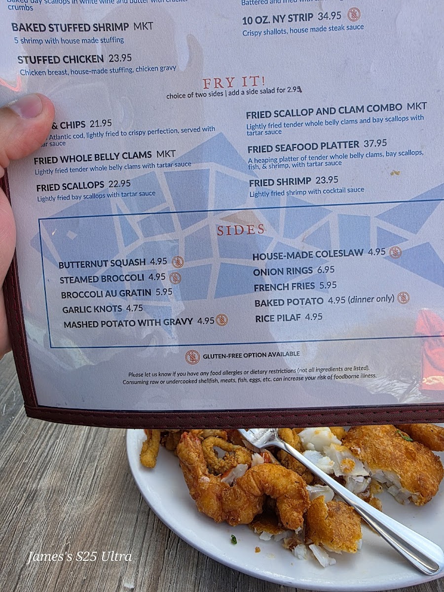 Menu Crow's Nest Restaurant-2