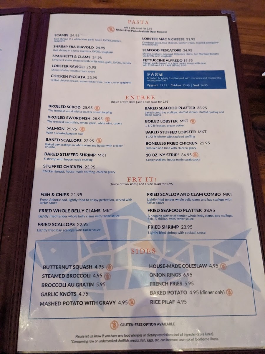 Menu Crow's Nest Restaurant-4