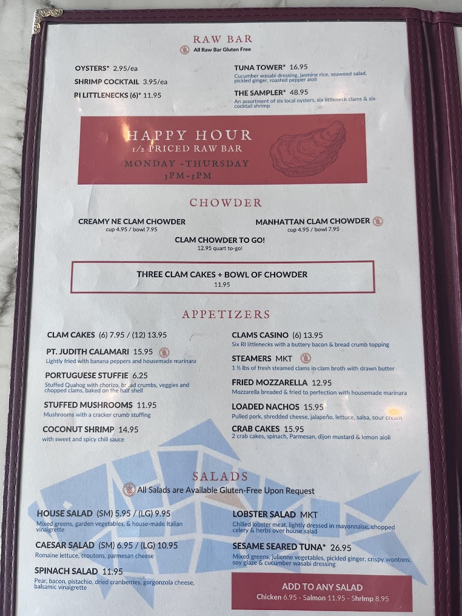 Menu Crow's Nest Restaurant-6