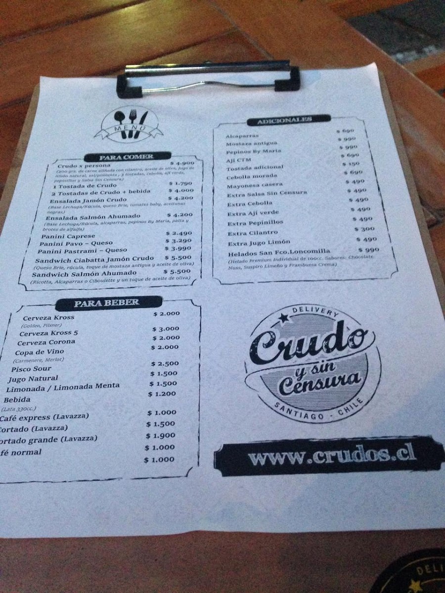 Menu Crudo Sin Censura-1