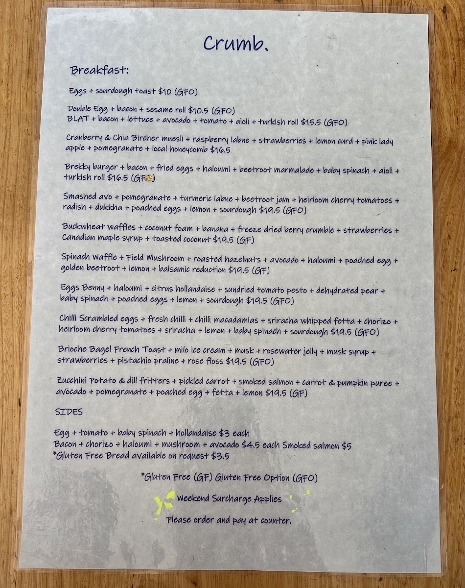 Menu Crumb Cafe-10