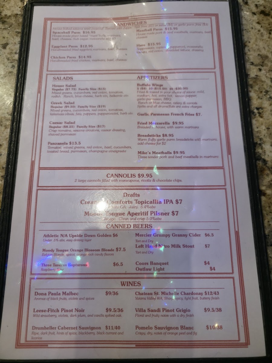 Menu Crusher's Pizza & Wings-1
