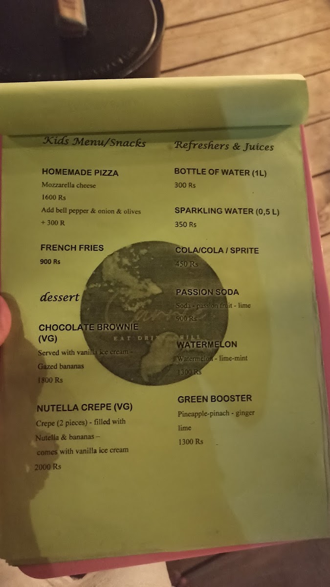Menu Crust Ahangama-8