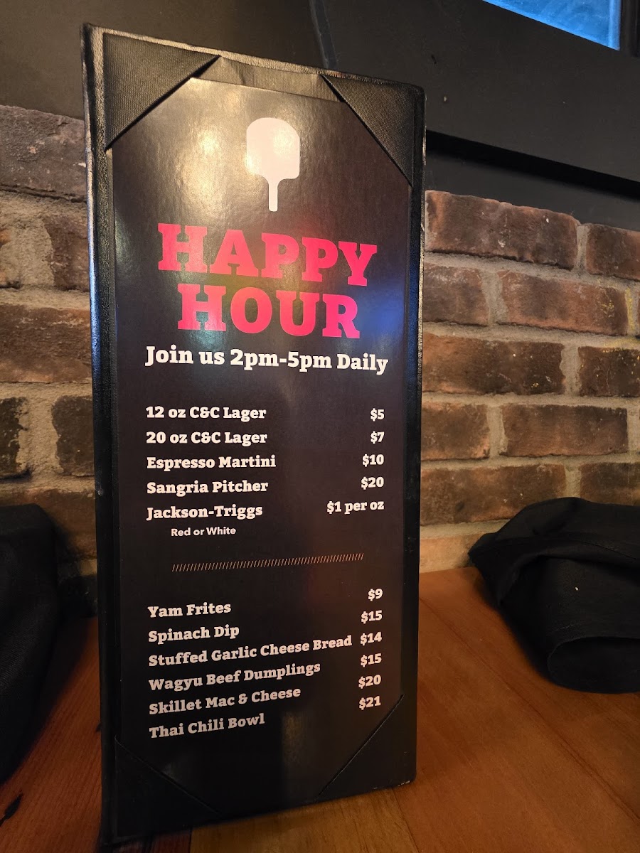 Menu Crust & Crate Fast Fired Pizza Pub-2