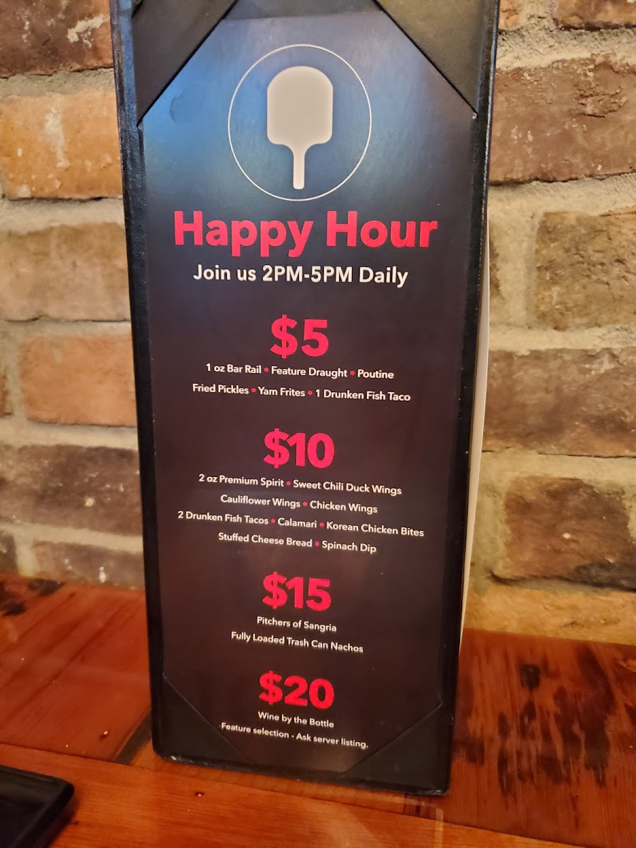 Menu Crust & Crate Fast Fired Pizza Pub-9