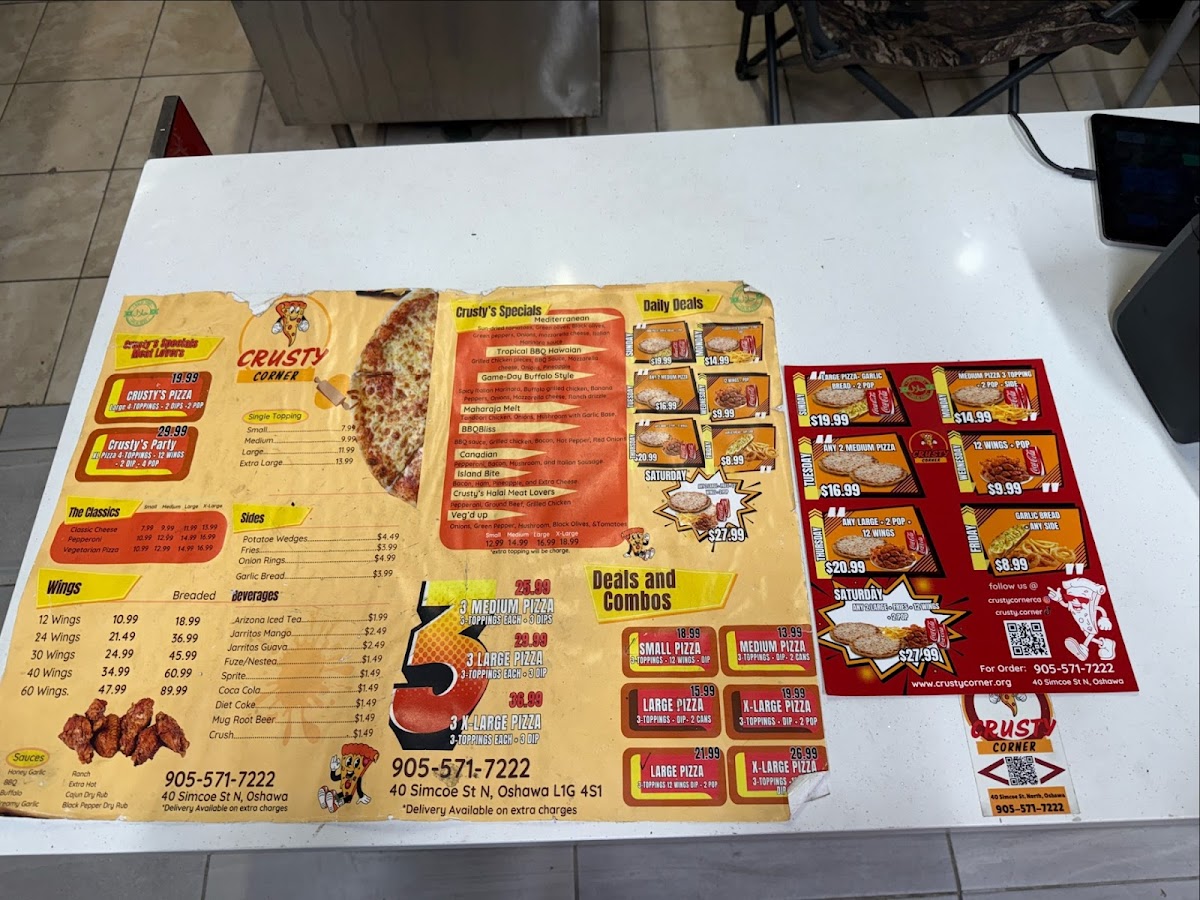 Menu Crusty Corner Pizza-4