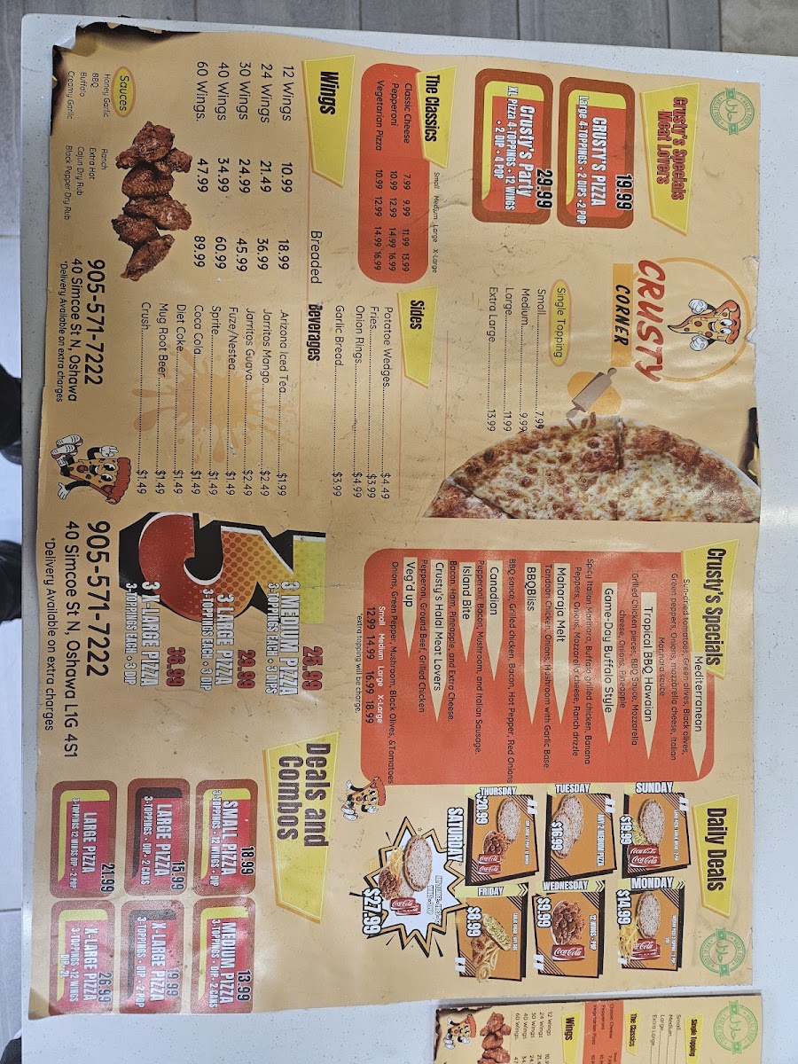 Menu Crusty Corner Pizza-5