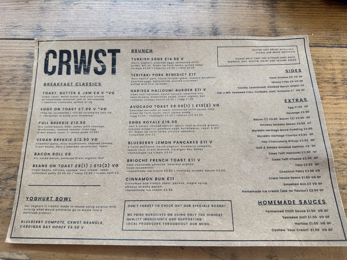 Menu Crwst-2