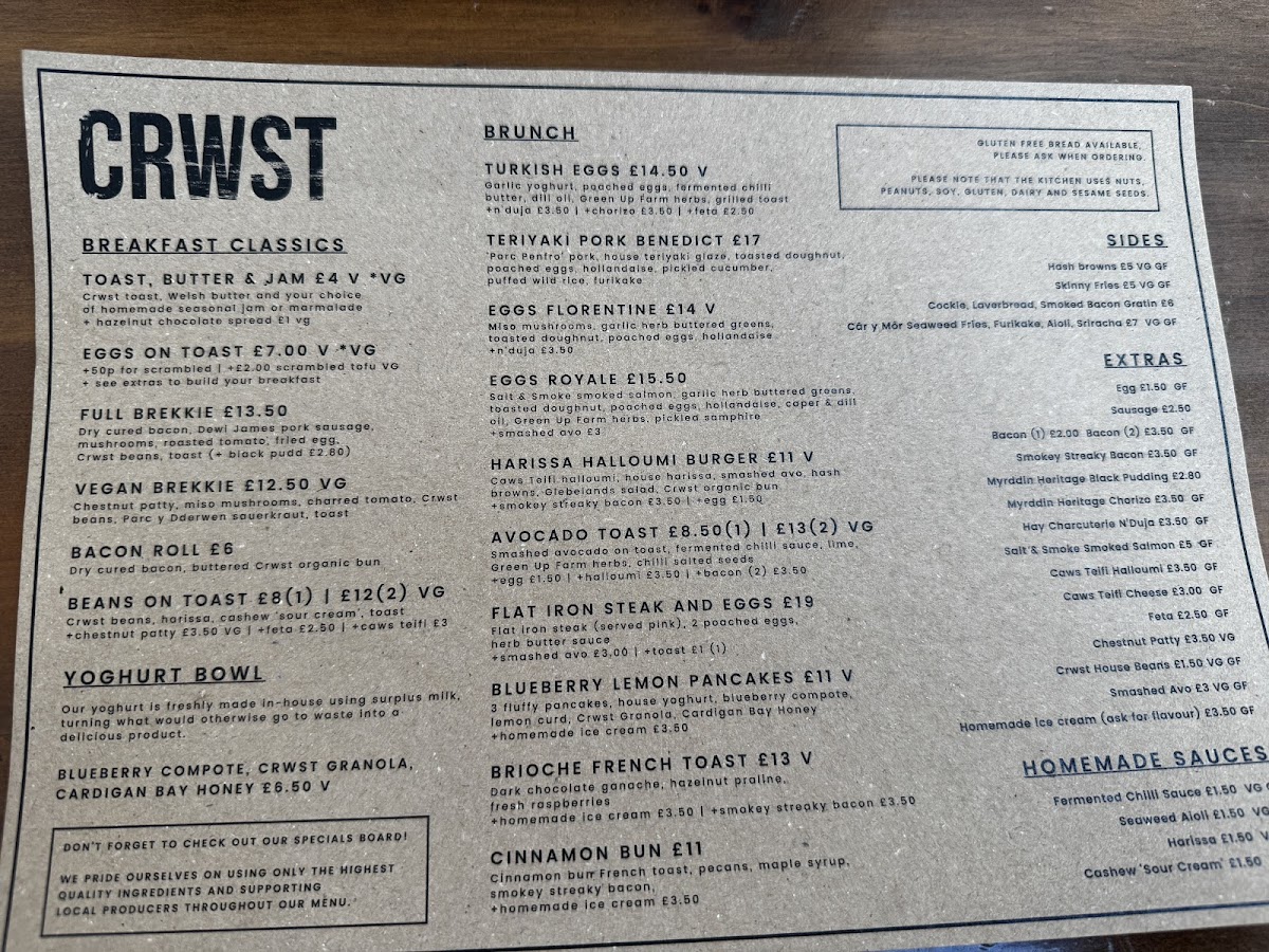 Menu Crwst-4