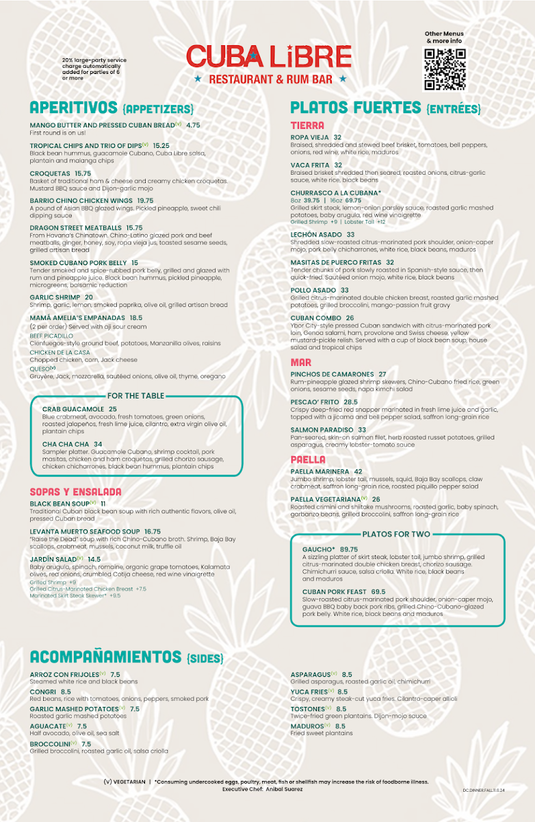 Menu Cuba Libre Restaurant & Rum Bar-2
