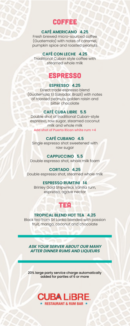 Menu Cuba Libre Restaurant & Rum Bar-9