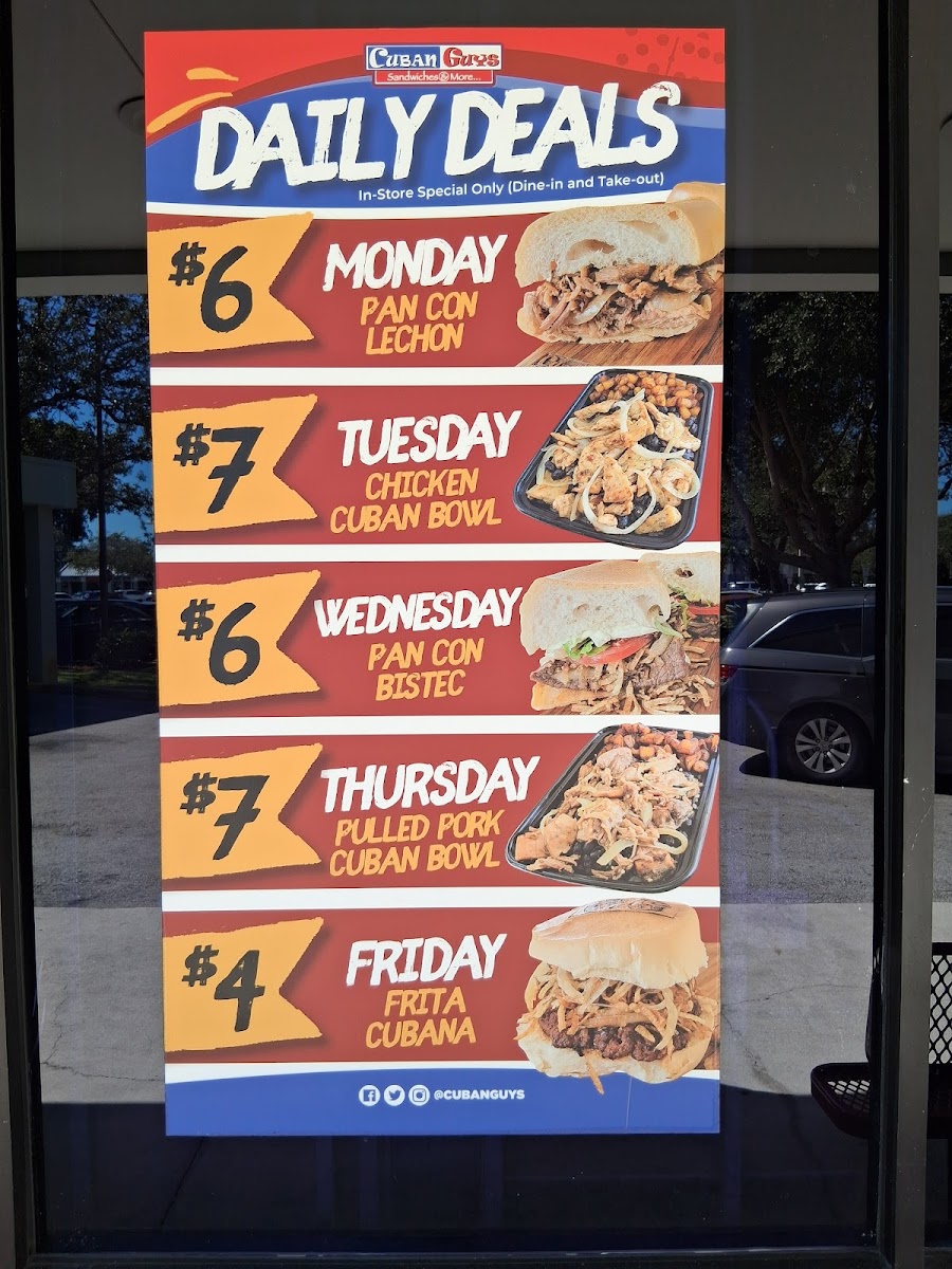 Menu Cuban Guys Restaurants - Kendall-3