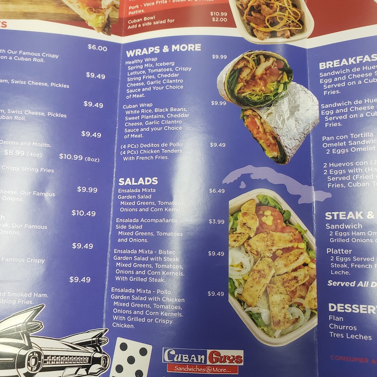 Menu Cuban Guys Restaurants - Kendall-8