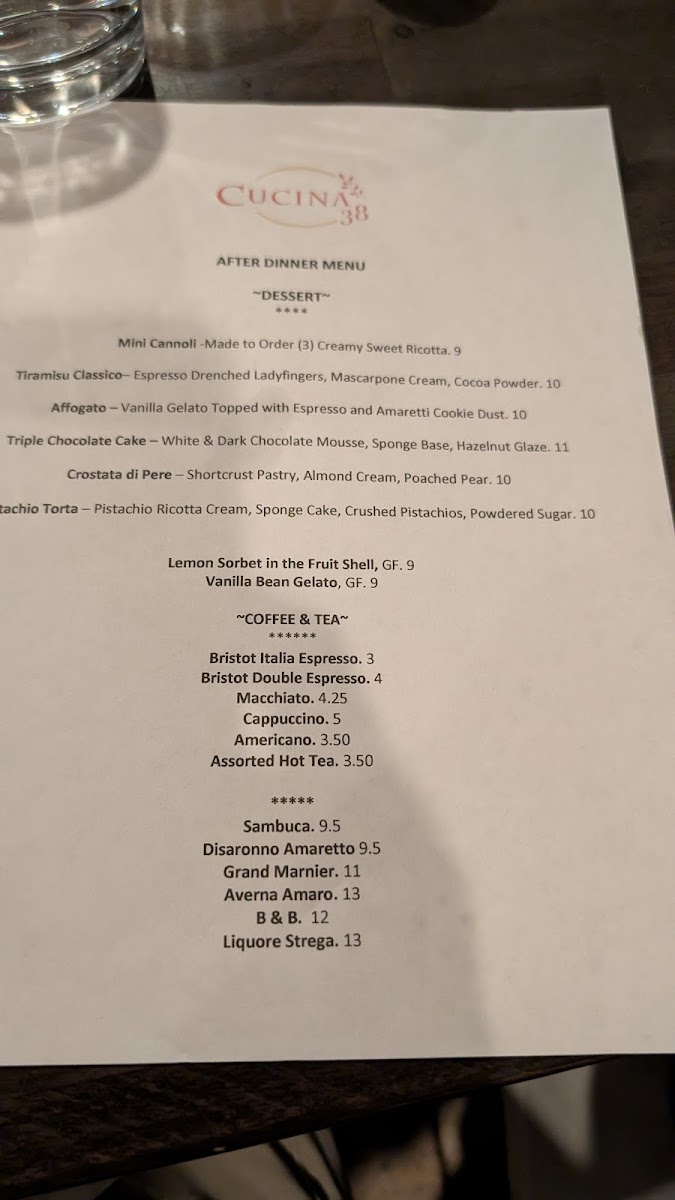 Menu Cucina 38-2