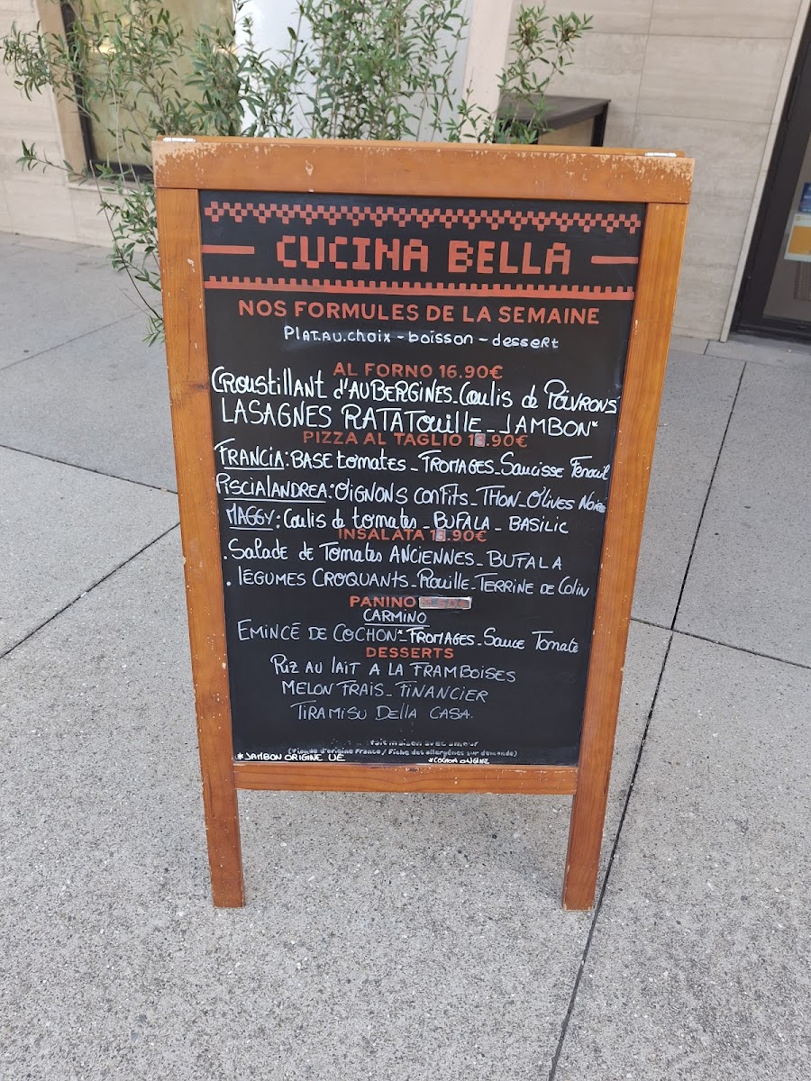 Menu Cucina Bella-1