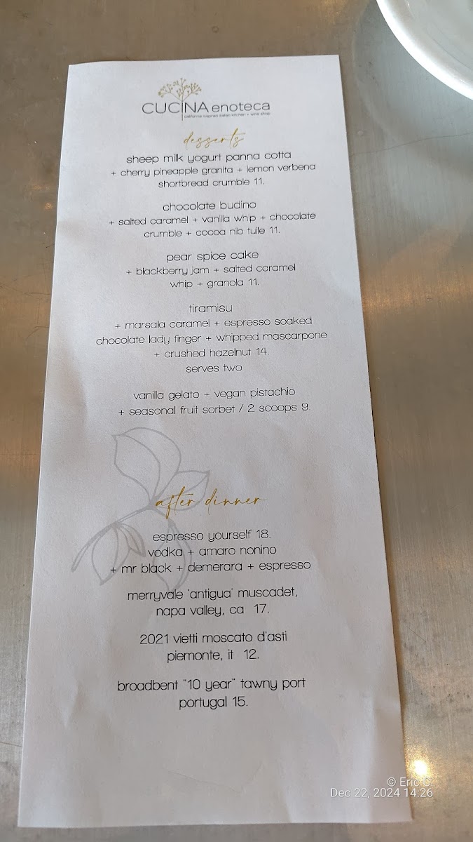 Menu Cucina Enoteca Newport Beach-6