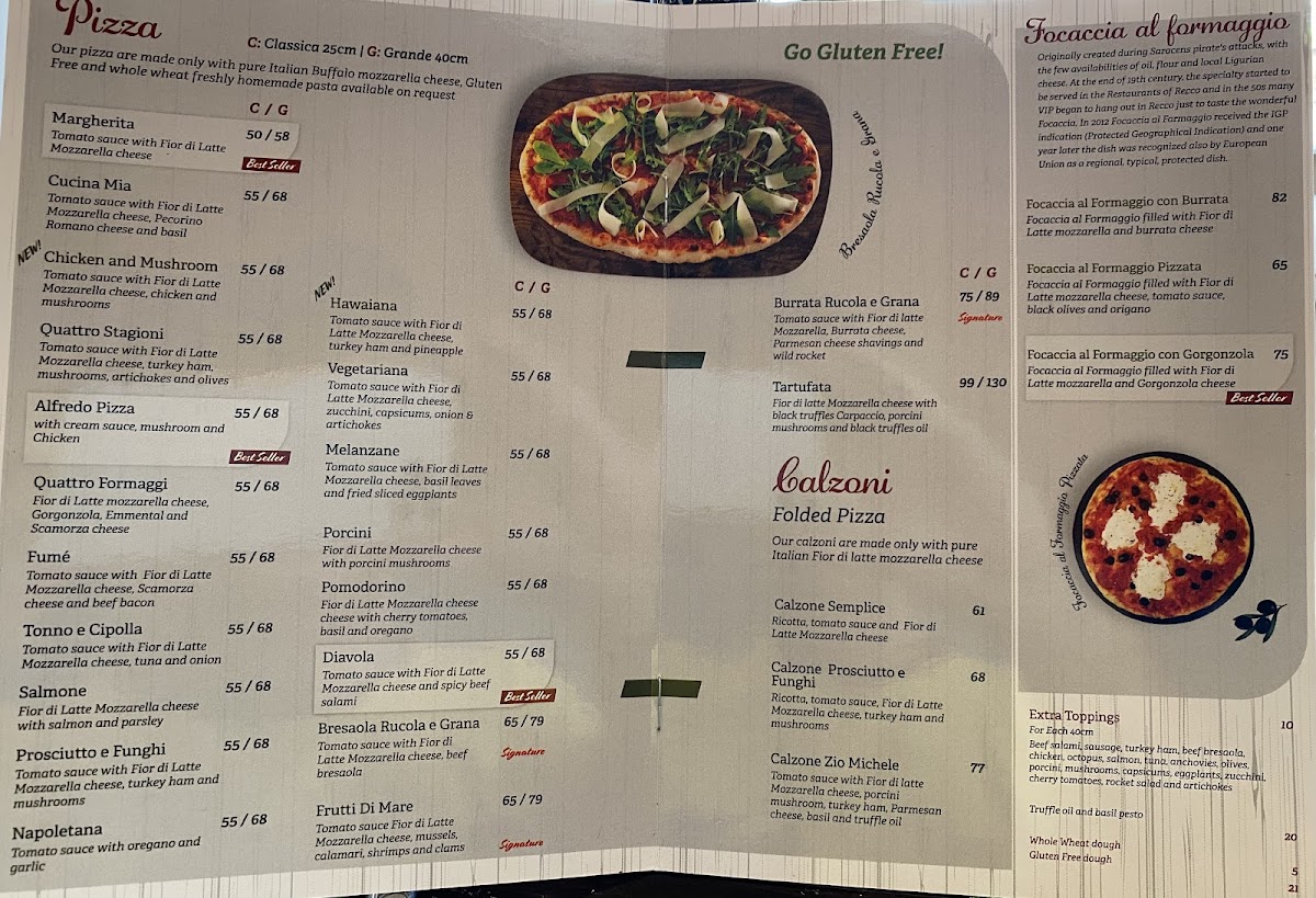 Menu Cucina Mia Restaurant-7