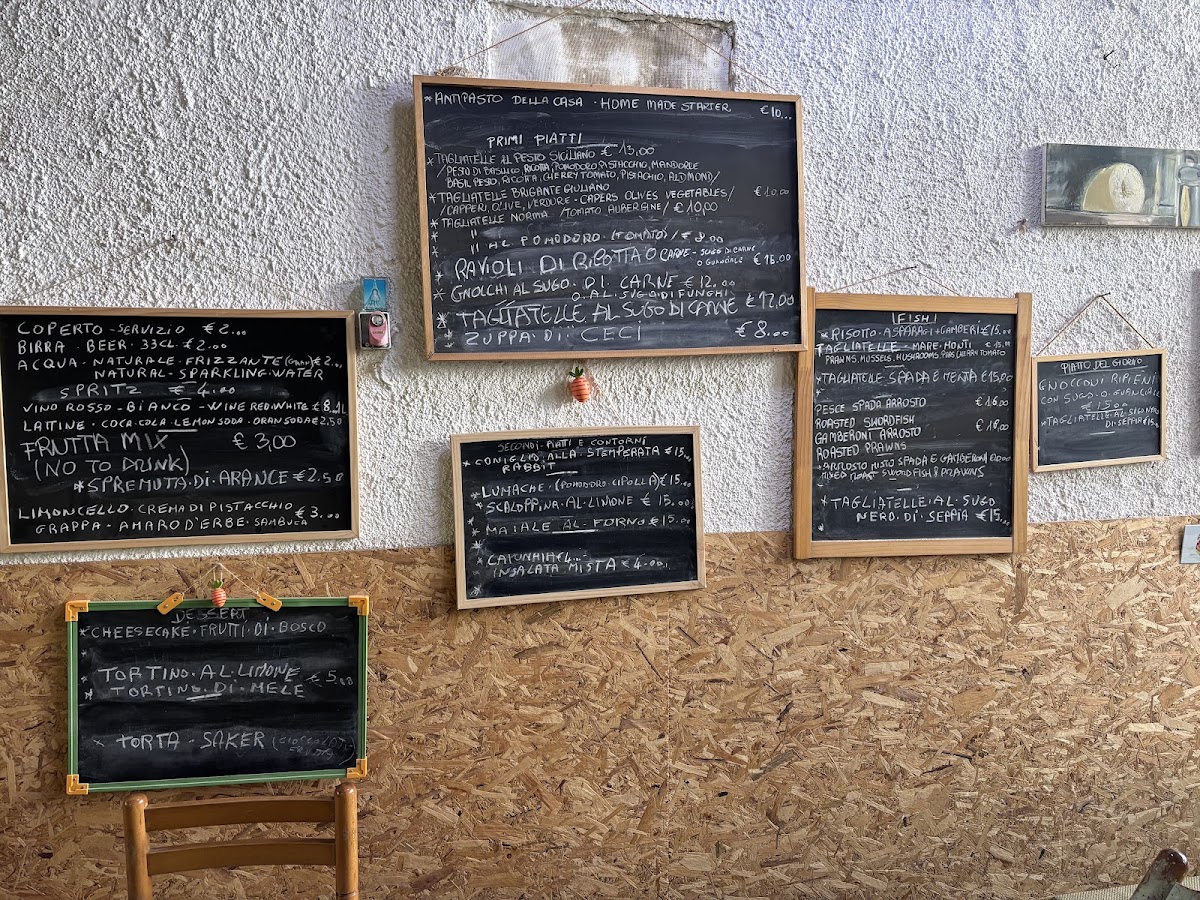 Menu Cucina Tipica Da Eva E Zio Pippo Marino-Marinello-1
