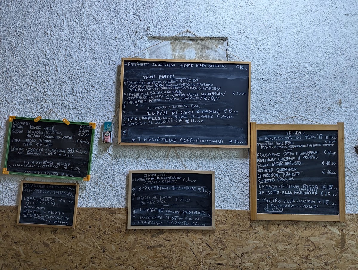 Menu Cucina Tipica Da Eva E Zio Pippo Marino-Marinello-8