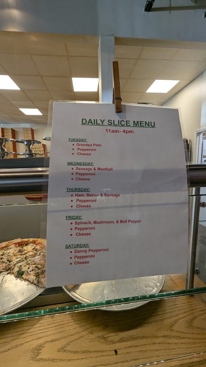 Menu Cucinella's Pizzeria-8