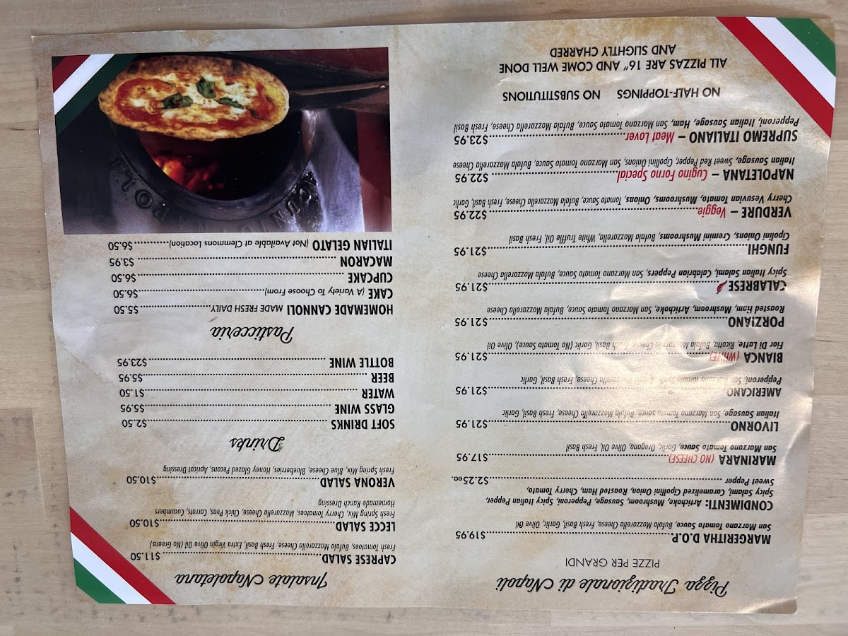 Menu Cugino Forno Frederick-10