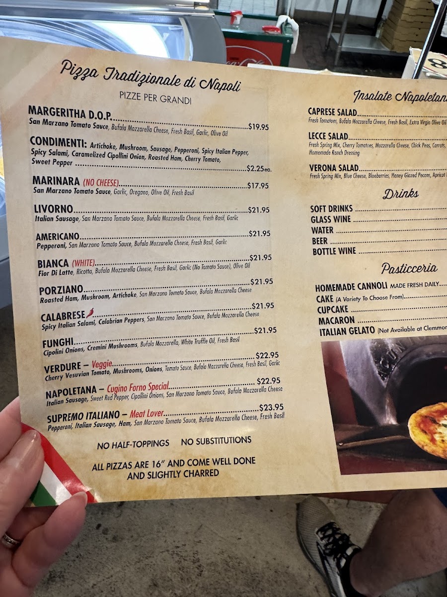 Menu Cugino Forno Frederick-2