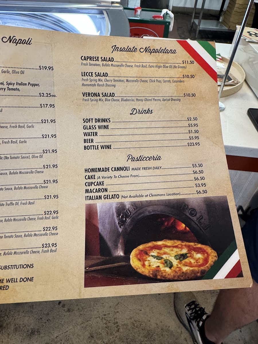 Menu Cugino Forno Frederick-4