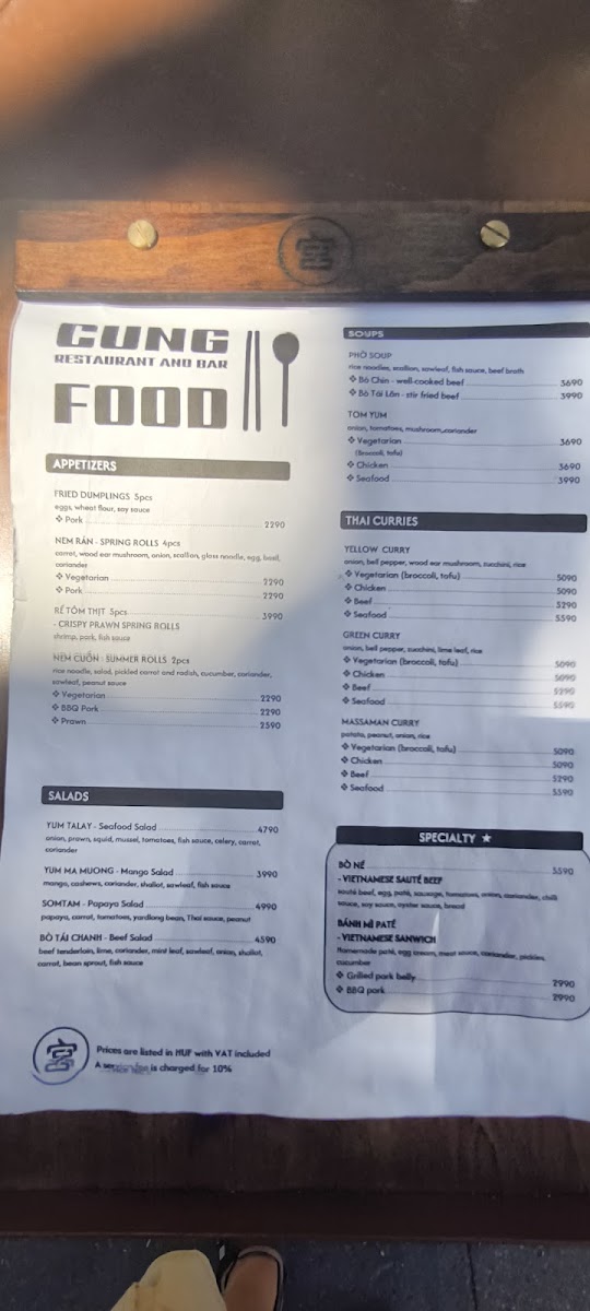 Menu Cung Restaurant And Bar-3