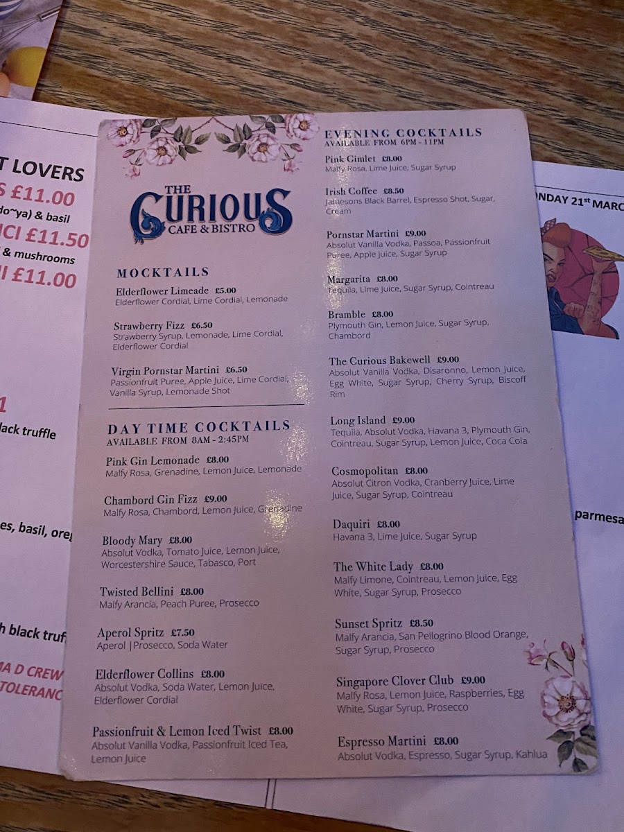 Menu Curious Cafe & Bistro-4