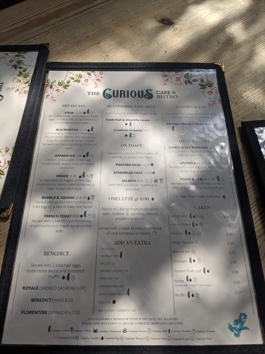 Menu Curious Cafe & Bistro-6