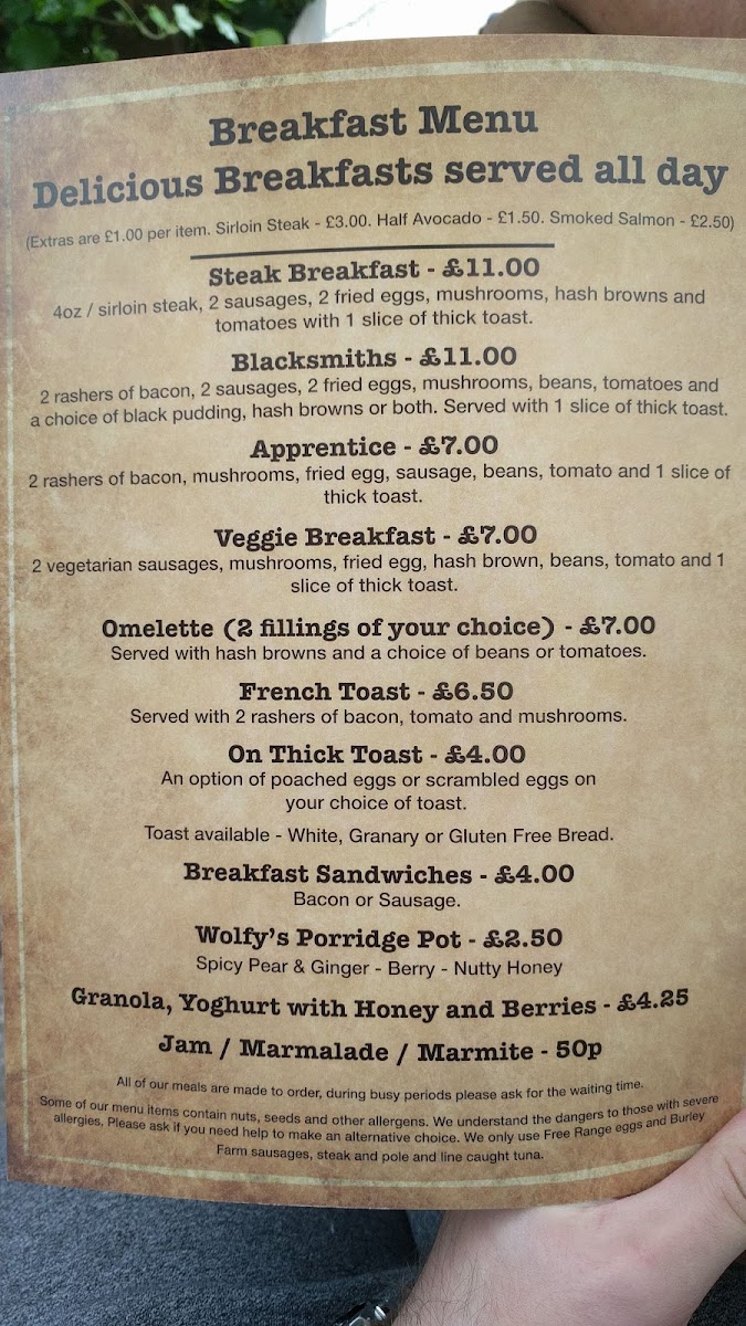 Menu Curious Cafe & Bistro-7