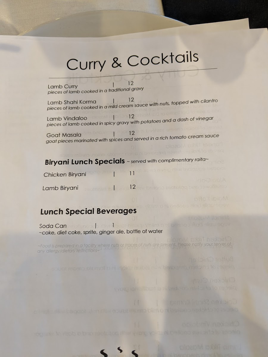 Menu Curry & Cocktails-8