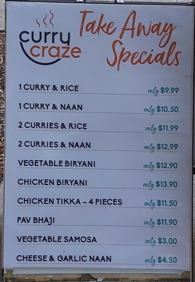 Menu Curry Craze-5