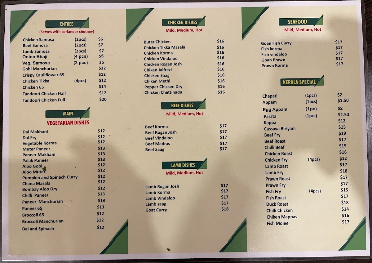 Menu Curry Leaves-1