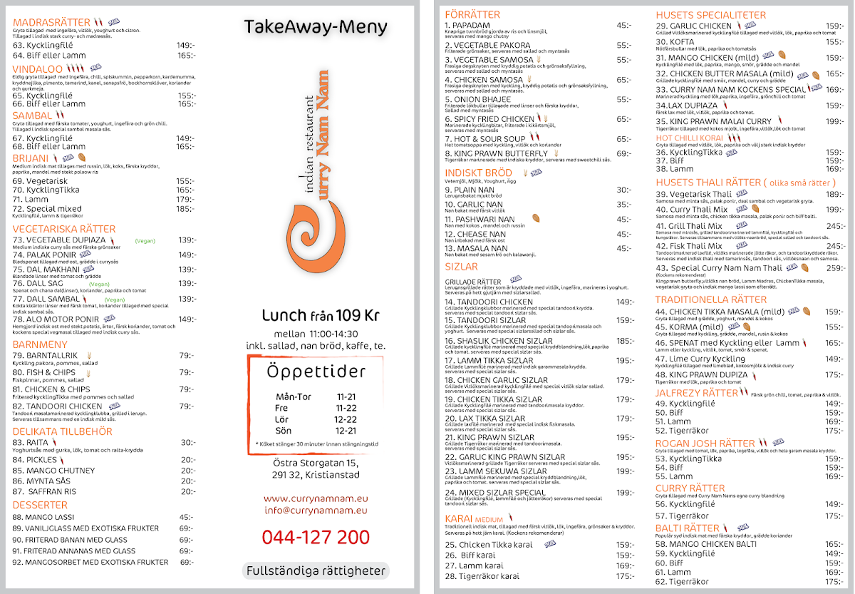 Menu Curry Namnam Kristianstad-1