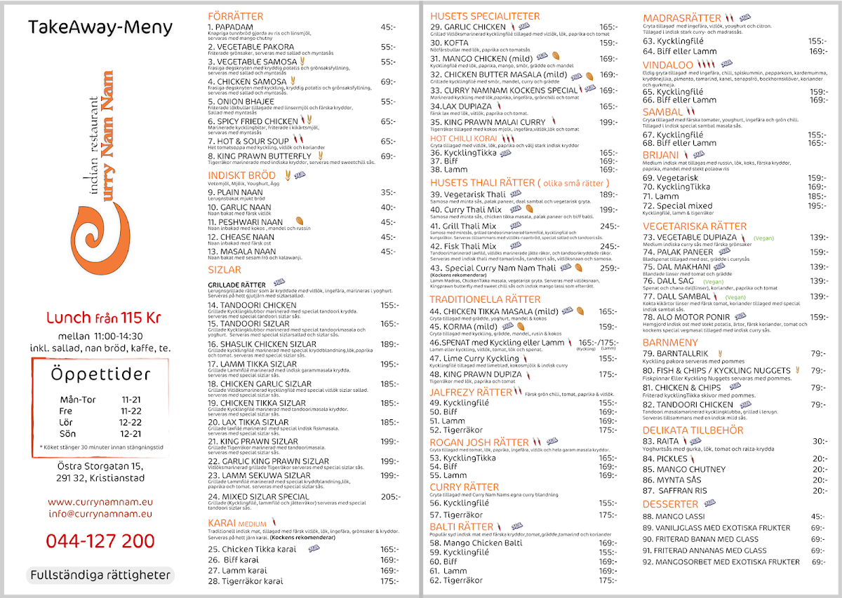 Menu Curry Namnam Kristianstad-2