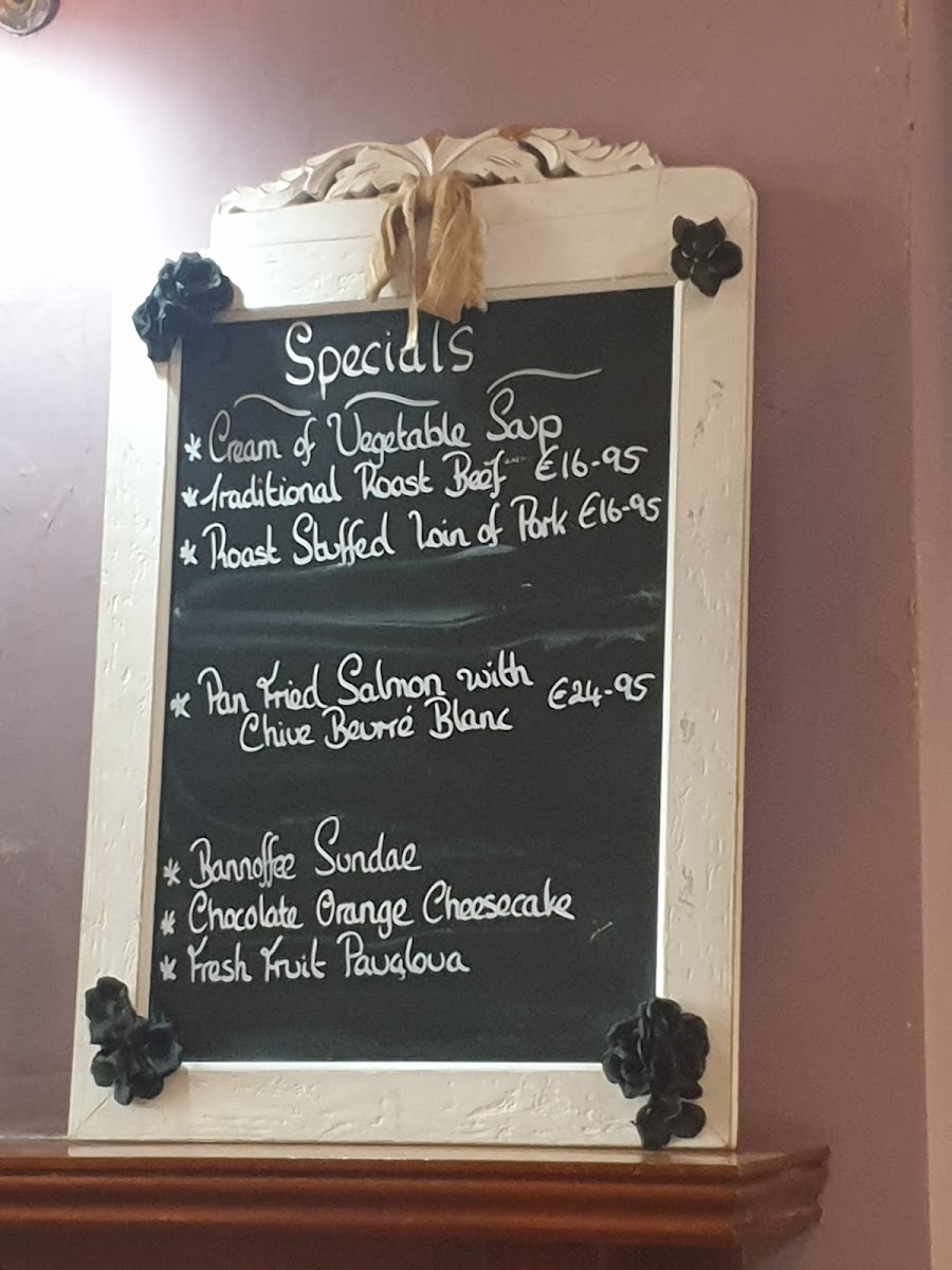 Menu Cushens Pub And Restaurant-5