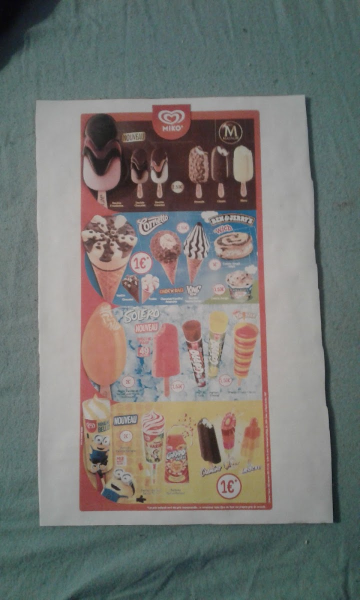 Menu Cusset Le Splendide-4