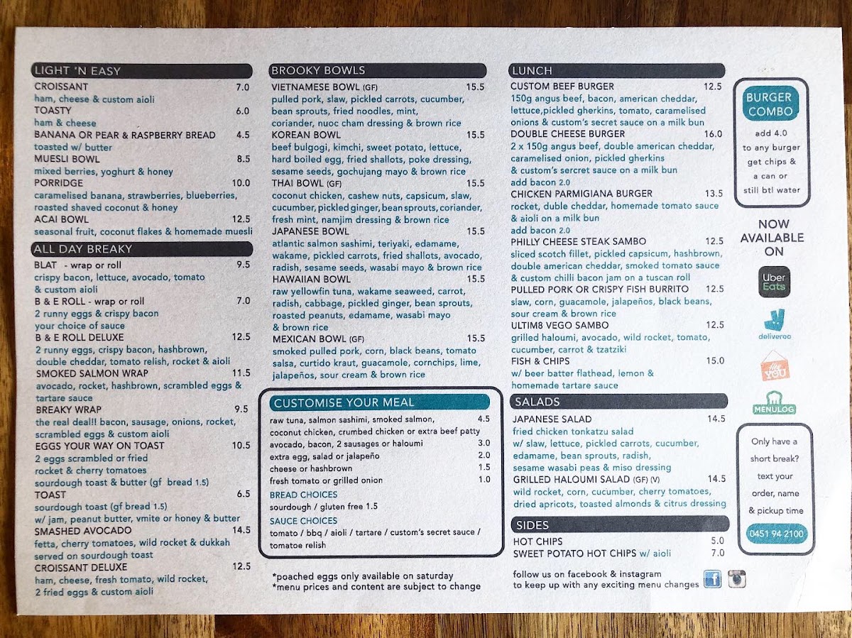 Menu Custom Cafe-8