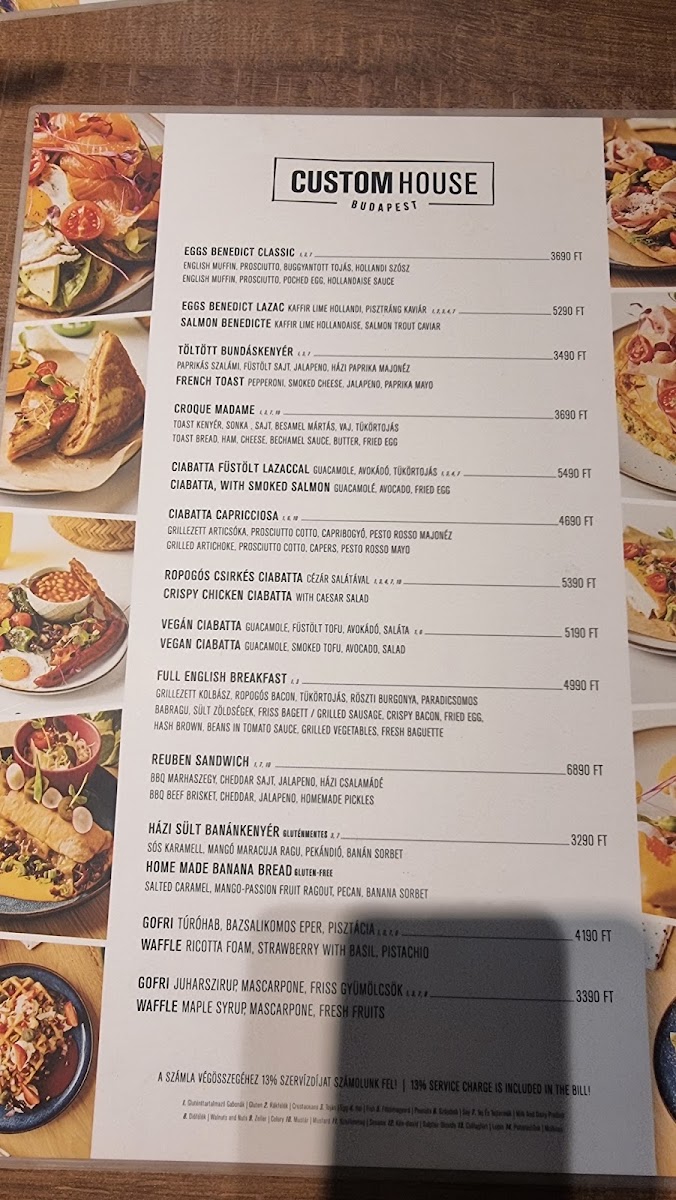 Menu Custom House-1