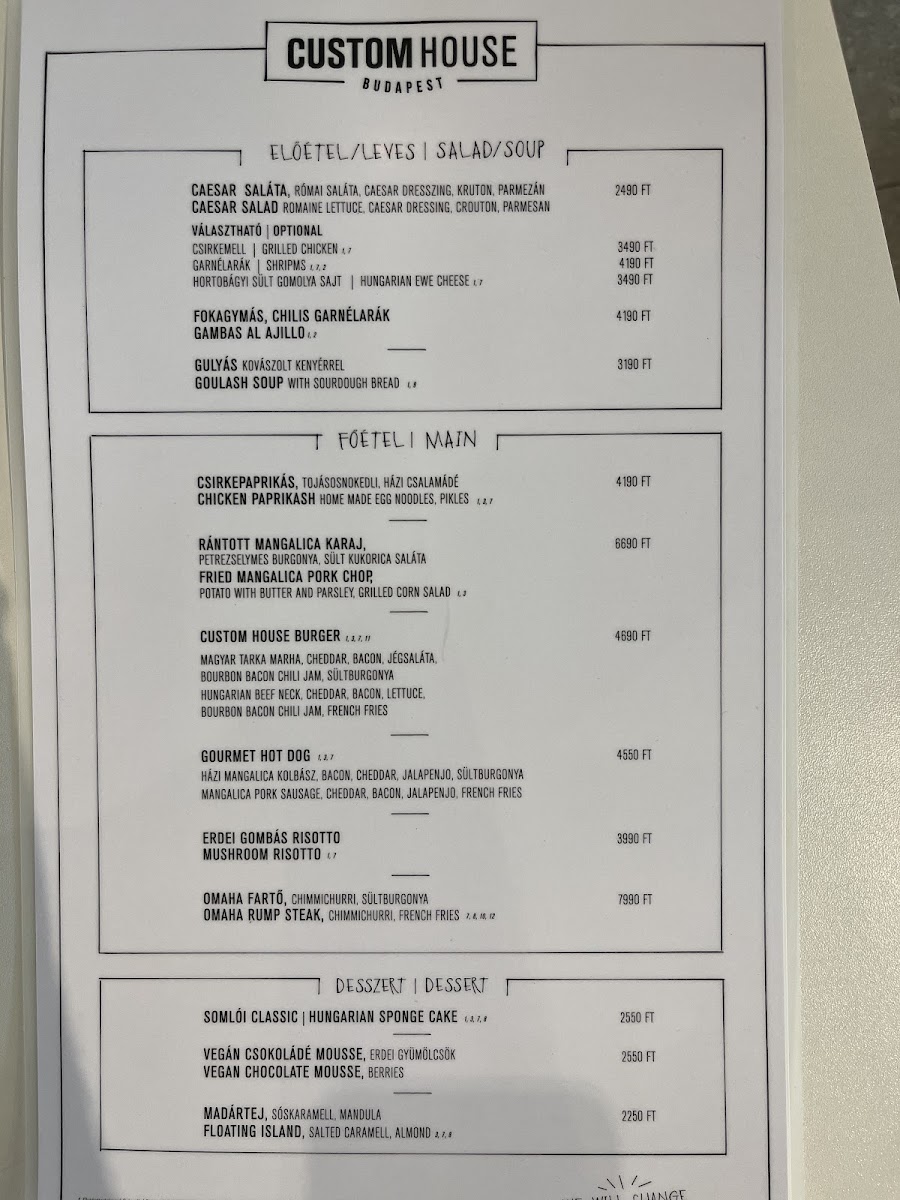 Menu Custom House-10