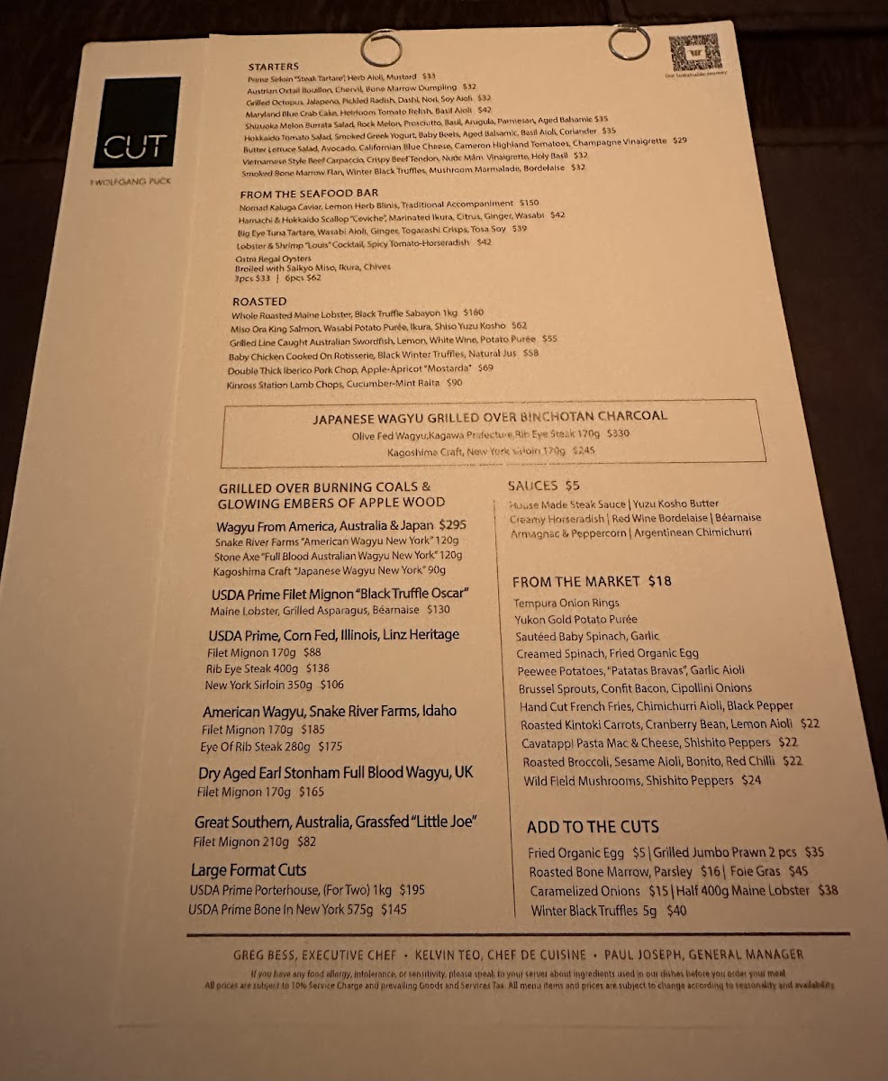 Menu Cut By Wolfgang Puck-10