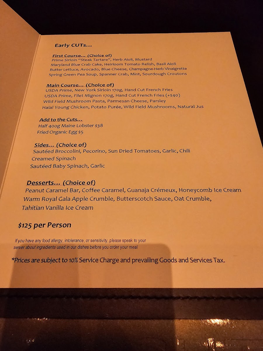 Menu Cut By Wolfgang Puck-7