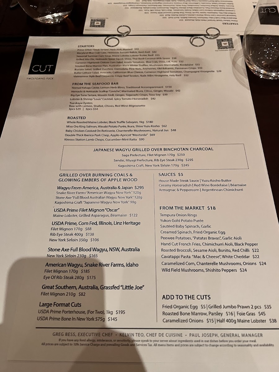 Menu Cut By Wolfgang Puck-9