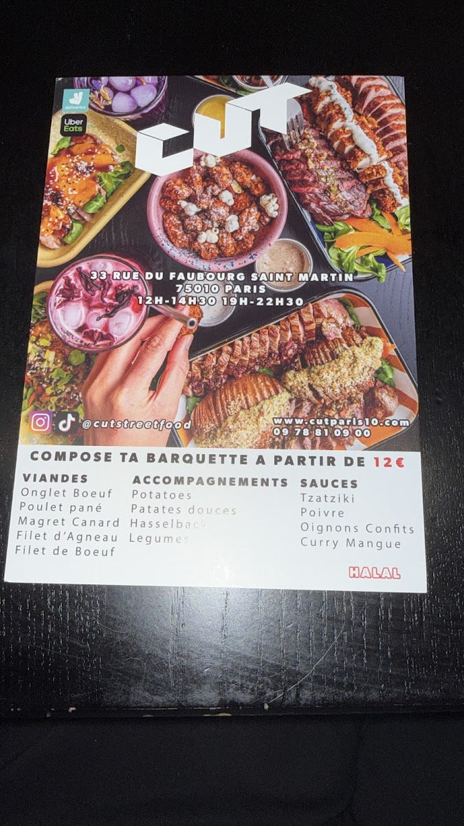 Menu Cut Paris 10 - Grill Streetfood-7
