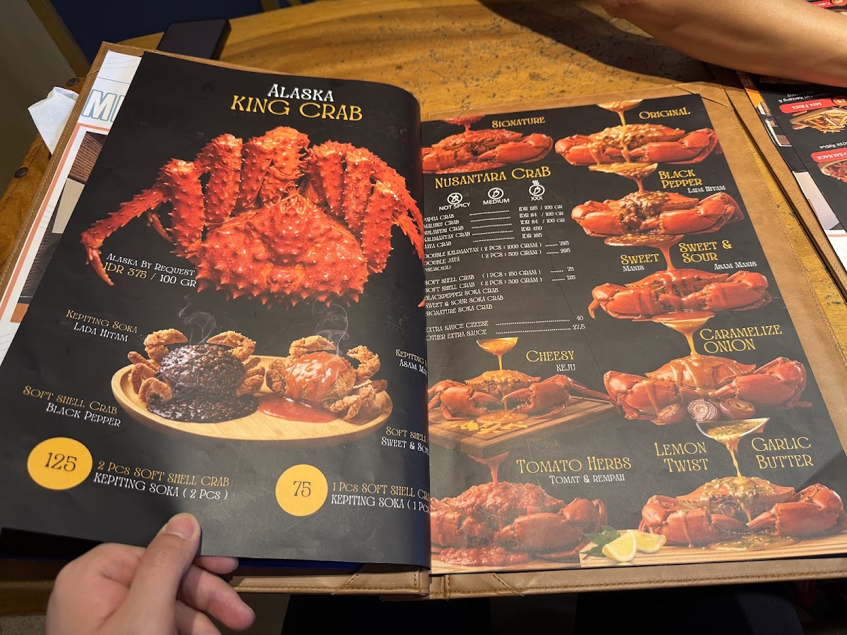 Menu Cut The Crab Cikajang-3