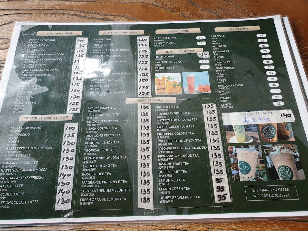 Menu C&y Coffee + Roasters-9