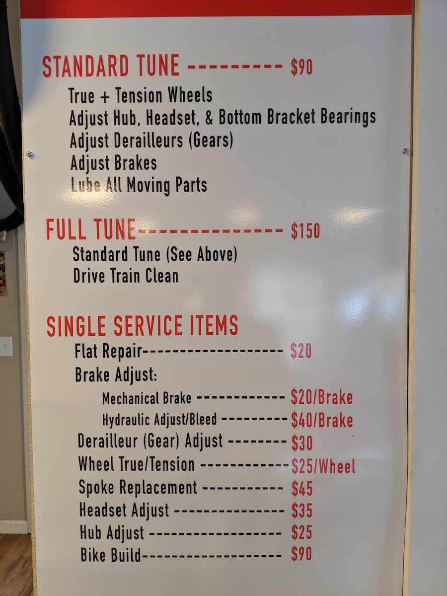 Menu Cycle & Coffee Inc-4