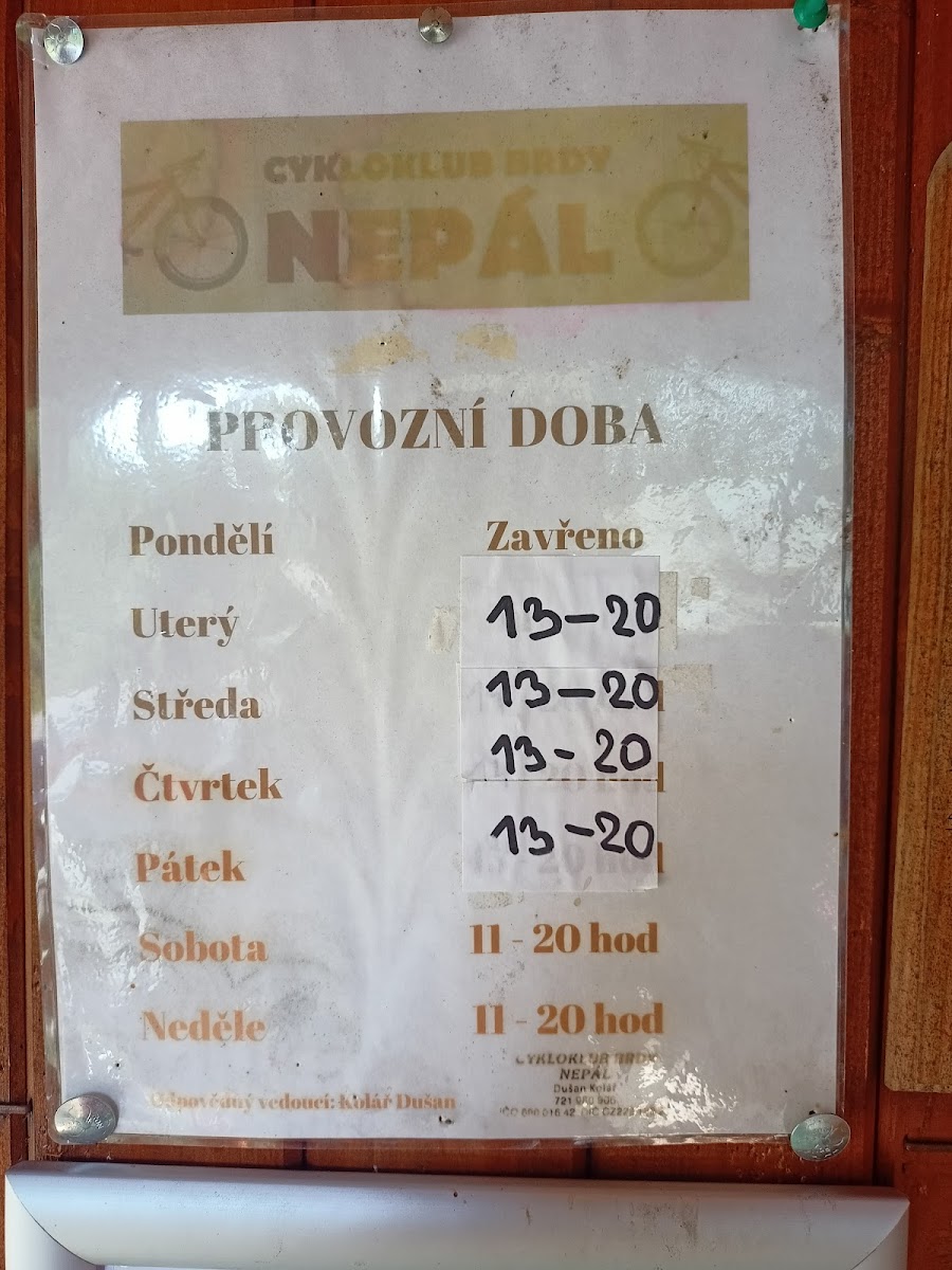 Menu Cyklo Klub Brdy Nepál-3